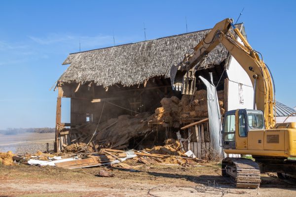 Barn Demolition in Westminster