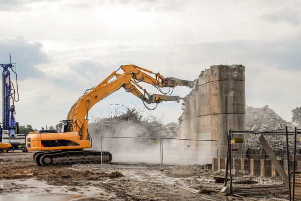 Silo Demolition in Westminster