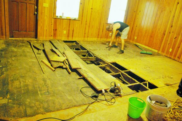 Subfloor Demolition in Westminster