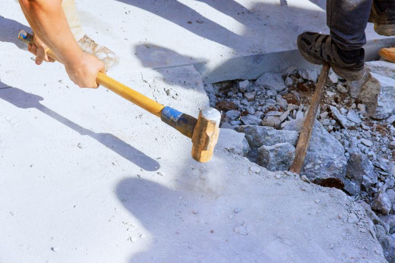 Concrete Pavement Demolition detail