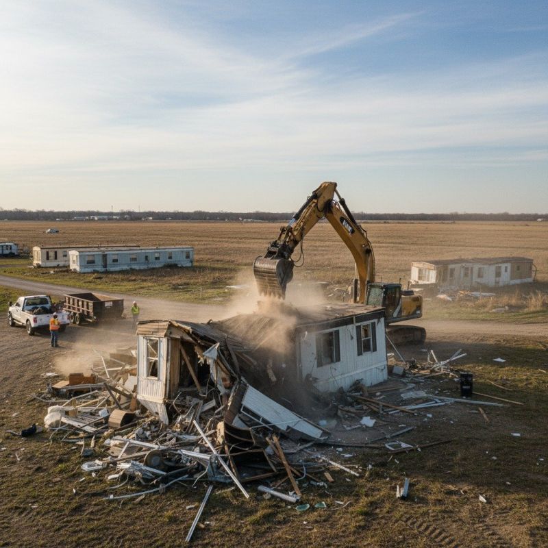 Modular Home Demolition detail